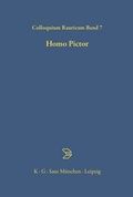 Cover: Homo Pictor - De Gruyter