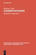 Cover: Dissertationes - De Gruyter