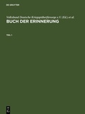 Cover: Buch der Erinnerung - De Gruyter Saur