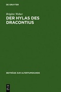 Cover: Der Hylas des Dracontius - De Gruyter