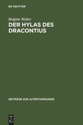 Cover: Der Hylas des Dracontius - De Gruyter