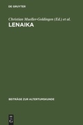 Cover: LENAIKA - De Gruyter