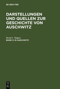 Cover: IG Auschwitz - De Gruyter Saur