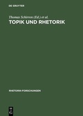 Cover: Topik und Rhetorik - De Gruyter
