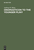 Cover: Onomasticon to the Younger Pliny - De Gruyter