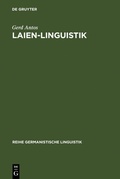 Cover: Laien-Linguistik - De Gruyter