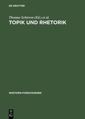 Cover: Topik und Rhetorik - De Gruyter