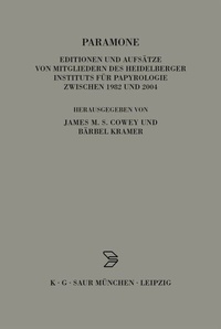 Enlarge image Cover: Paramone - De Gruyter