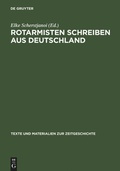 Cover: Rotarmisten schreiben aus Deutschland - De Gruyter Saur