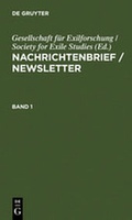 Cover: Nachrichtenbrief / Newsletter - De Gruyter