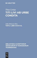 Cover: Libri XXXVI-XL - De Gruyter