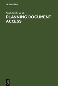 Cover: Planning Document Access - De Gruyter Saur