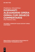 Cover: Diophanti quae exstant omnia continens - De Gruyter
