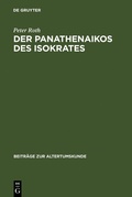 Cover: Der Panathenaikos des Isokrates - De Gruyter