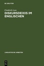 Cover: Diskursdeixis im Englischen - De Gruyter