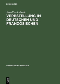 Abbildung von: Verbstellung im Deutschen und Französischen - De Gruyter