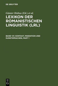 Bild vergrößern Bild: Kontakt, Migration und Kunstsprachen - De Gruyter