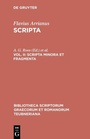 Cover: Scripta minora et fragmenta - De Gruyter