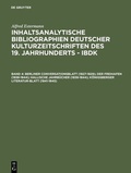 Cover: Berliner Conversationsblatt (1827-1829); Der Freihafen (1838-1844); Hallische Jahrb&uuml;cher (1838-1844); K&ouml;nigsberger Literatur-Blatt (1841-1845) - De Gruyter Saur