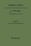 Cover: Adalbert Stifter - De Gruyter