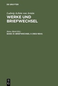 Cover: Briefwechsel II (1802-1804) - De Gruyter