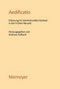 Enlarge image Cover: Aedificatio - De Gruyter