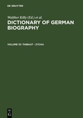 Cover: Thibaut - Zycha - De Gruyter Saur