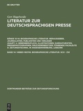 Cover: 149883-160745. Biographische Literatur. Sco - Zw - De Gruyter Saur