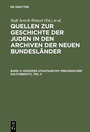 Bild: Geheimes Staatsarchiv Preu&szlig;ischer Kulturbesitz, Teil II - De Gruyter Saur