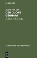 Cover: Der guote G&ecirc;rhart - De Gruyter