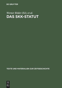 Enlarge image Cover: Das SKK-Statut - De Gruyter Saur