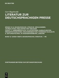 Cover: 124563-136875. Biographische Literatur. I - Me - De Gruyter Saur