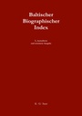 Cover: Baltischer Biographischer Index - De Gruyter Saur