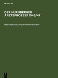 Cover: Erschlie&szlig;ungsband zur Mikrofiche-Edition - De Gruyter Saur