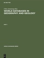 Cover: World Databases in Geography and Geology - De Gruyter Saur