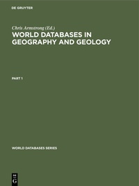 Enlarge image Cover: World Databases in Geography and Geology - De Gruyter Saur