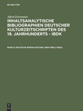 Cover: Deutsche Roman-Zeitung (1864-1880 [-1925]) - De Gruyter Saur