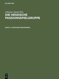 Cover: Alsfelder Passionsspiel - De Gruyter