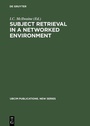 Cover: Subject Retrieval in a Networked Environment - De Gruyter Saur