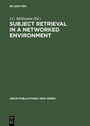 Cover: Subject Retrieval in a Networked Environment - De Gruyter