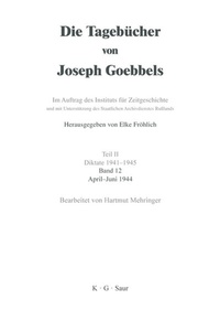 Abbildung von: April - Juni 1944 - De Gruyter Saur