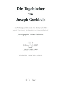 Abbildung von: Januar - März 1943 - De Gruyter Saur