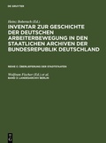 Cover: Landesarchiv Berlin - De Gruyter Saur