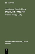 Cover: Mercks Wienn - De Gruyter