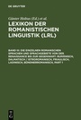 Bild: Die einzelnen romanischen Sprachen und Sprachgebiete von der Renaissance bis zur Gegenwart: Rum&auml;nisch, Dalmatisch / Istroromanisch, Friaulisch, Ladinisch, B&uuml;ndnerromanisch - De Gruyter