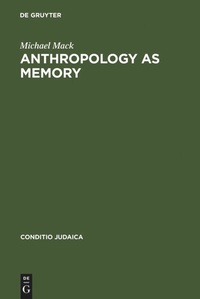 Enlarge image Cover: Anthropology as Memory - De Gruyter