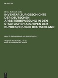 Cover: Landesarchiv Berlin - De Gruyter Saur