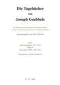 Cover: Dezember 1940 - Juli 1941 - De Gruyter Saur