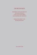 Cover: DIORTHOSEIS - De Gruyter