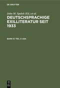 Cover: USA - De Gruyter Saur